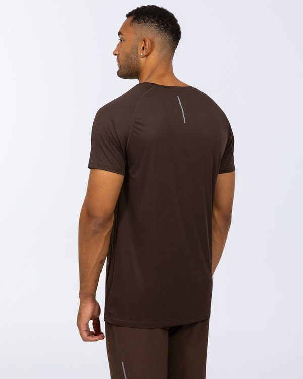 2t Hoher Performance-Top (braun)