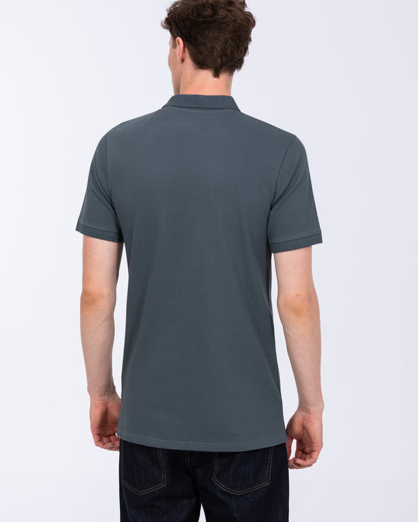 2t Franklin Tall Slim Fit Polo Shirt (titanium blue)