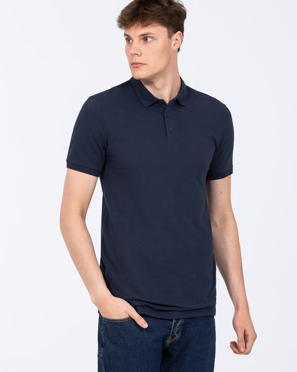 2t Jack Slim Fit Tall Polo Shirt (navy)