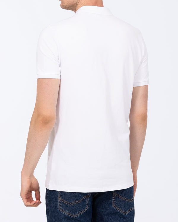 2t Jack Slim Fit Tall Polo Shirt (white)