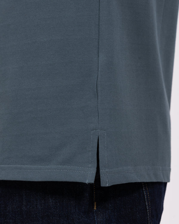 2t Lennox Tall Polohemd mit normaler Passform (titanblau)