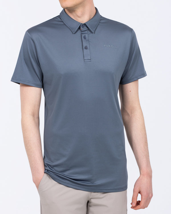 Parell Active Tall Golf Polo Shirt (titanium blue)