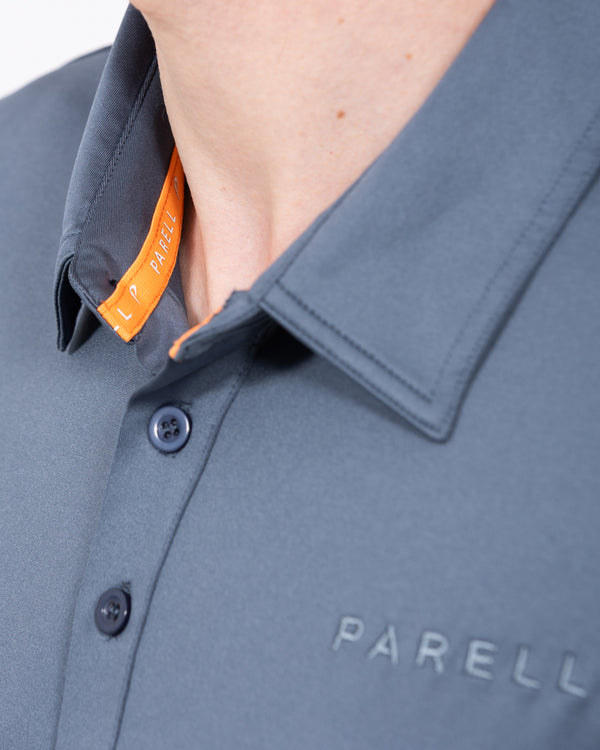Parell Active Tall Golf Polo Shirt (titanium blue)