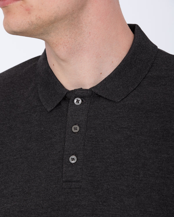 2t Franklin Tall Slim Fit Polo Shirt (grey)