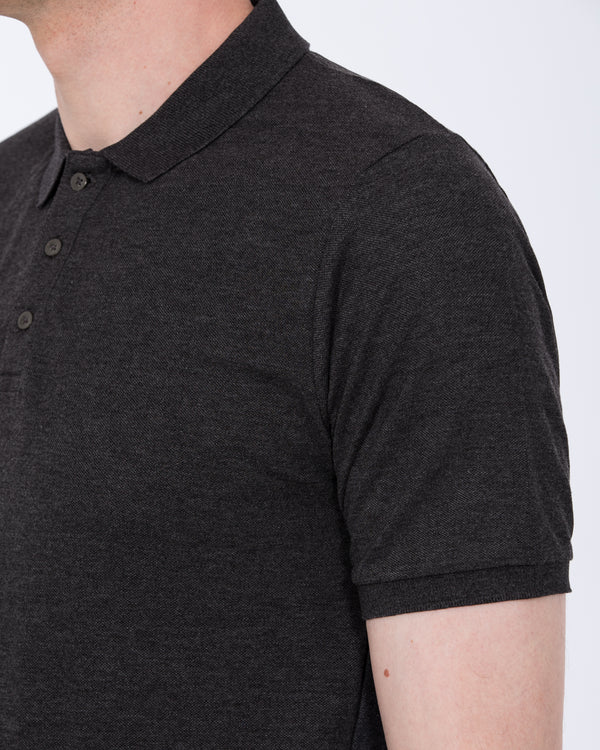 2t Franklin Tall Slim Fit Polo Shirt (grey)