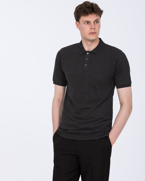 2t Franklin Tall Slim Fit Polo Shirt (grey)