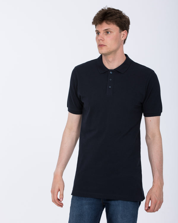 2t Franklin Tall Slim Fit Polo Shirt (navy)