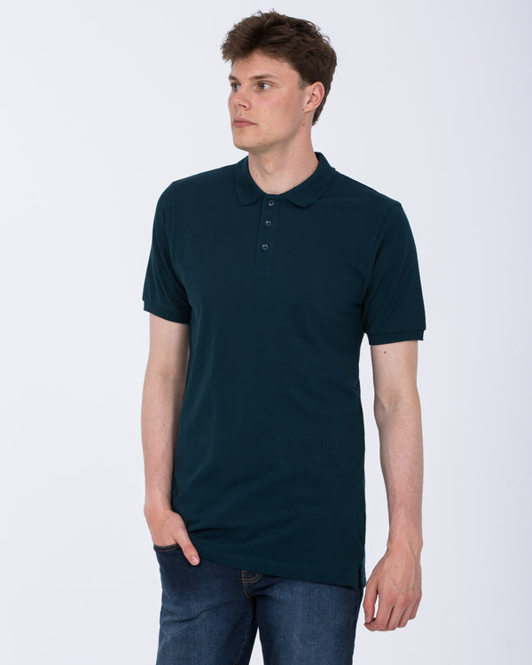 2t Franklin Tall Slim Fit Polo Shirt (teal)