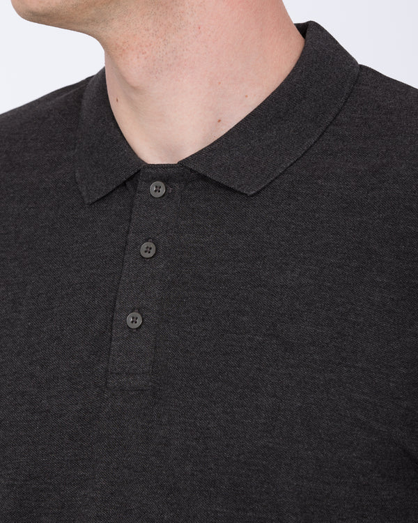 2t Lennox Tall Regular Fit Polo Shirt (grey)