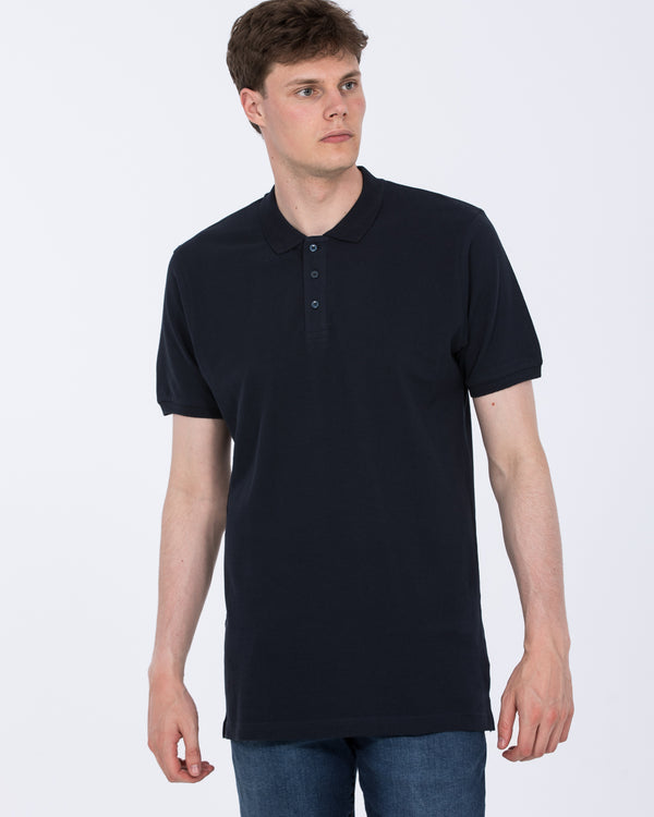 2t Lennox Tall Regular Fit Polo Shirt (navy)