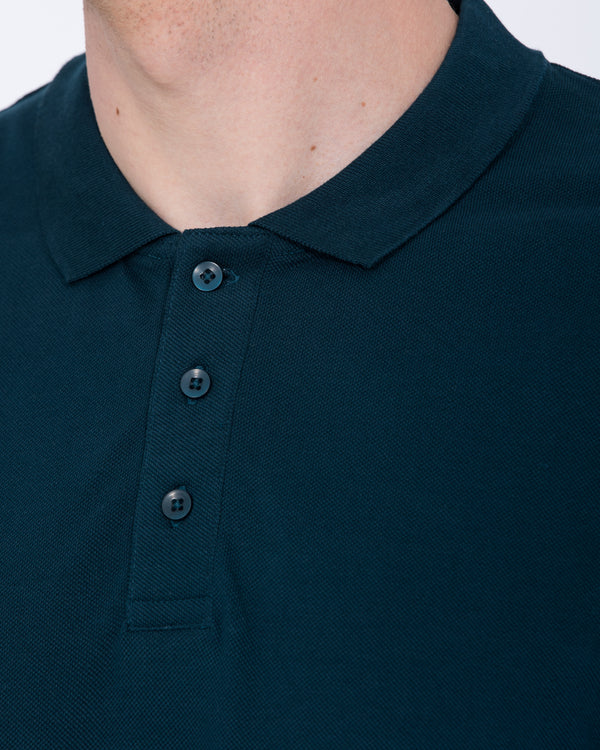 2t Lennox Tall Regular Fit Polo Shirt (teal)