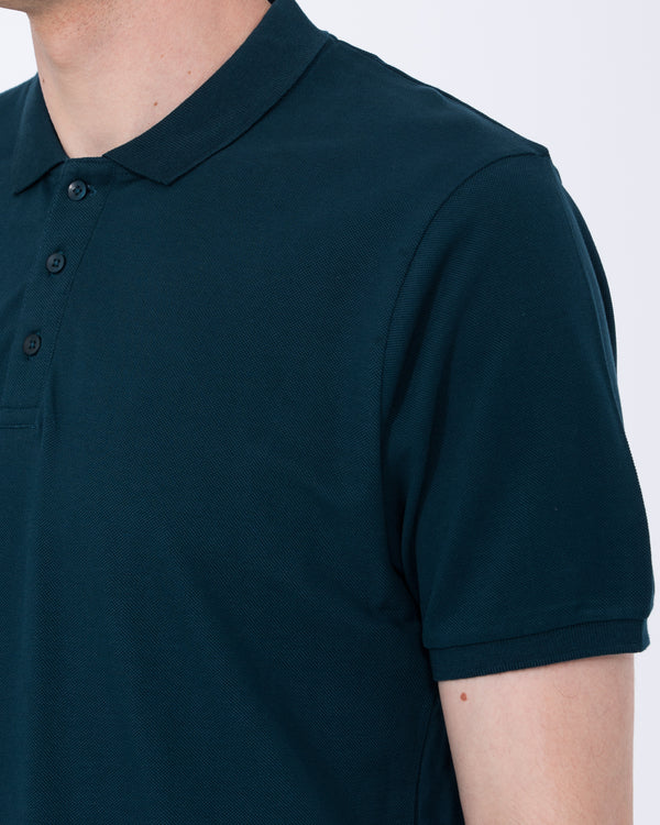 2t Lennox Tall Regular Fit Polo Shirt (teal)