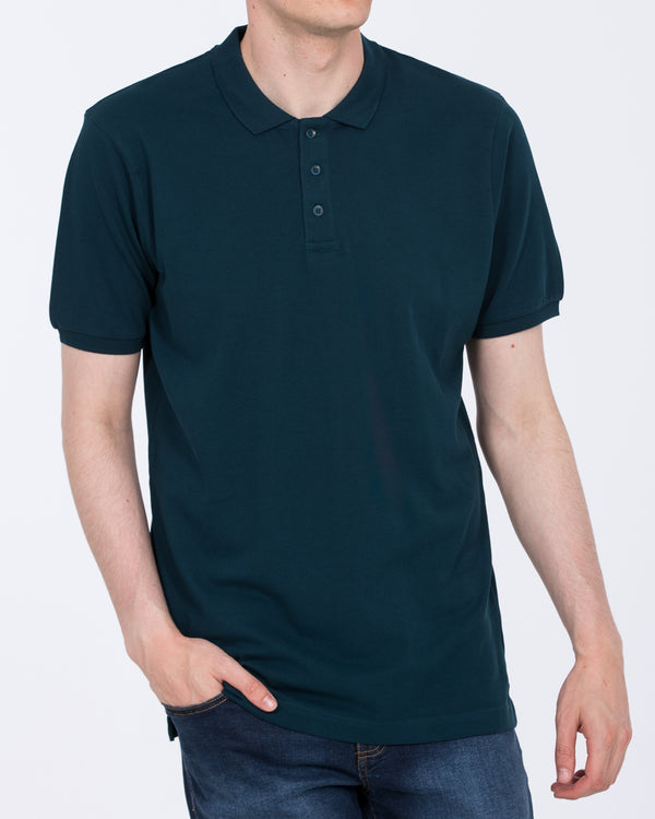 2t Lennox Tall Regular Fit Polo Shirt (teal)