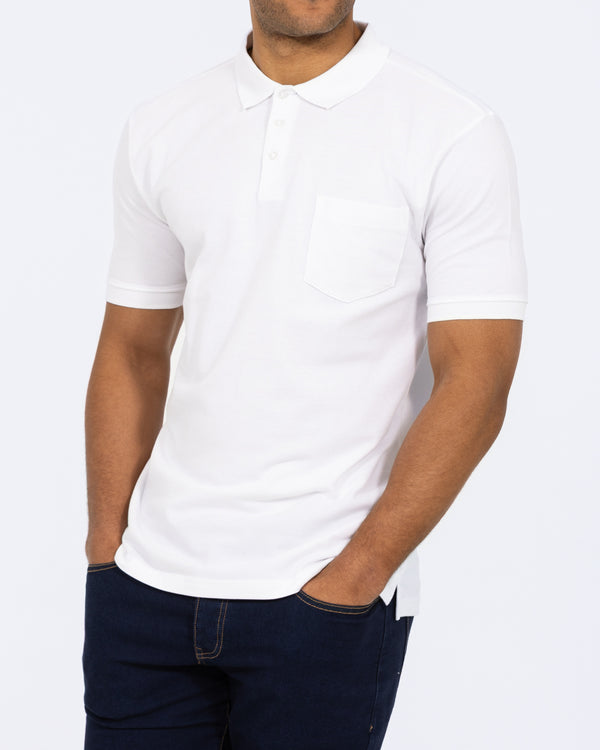 North 56 Regular Fit Tall Polo Shirt (white)