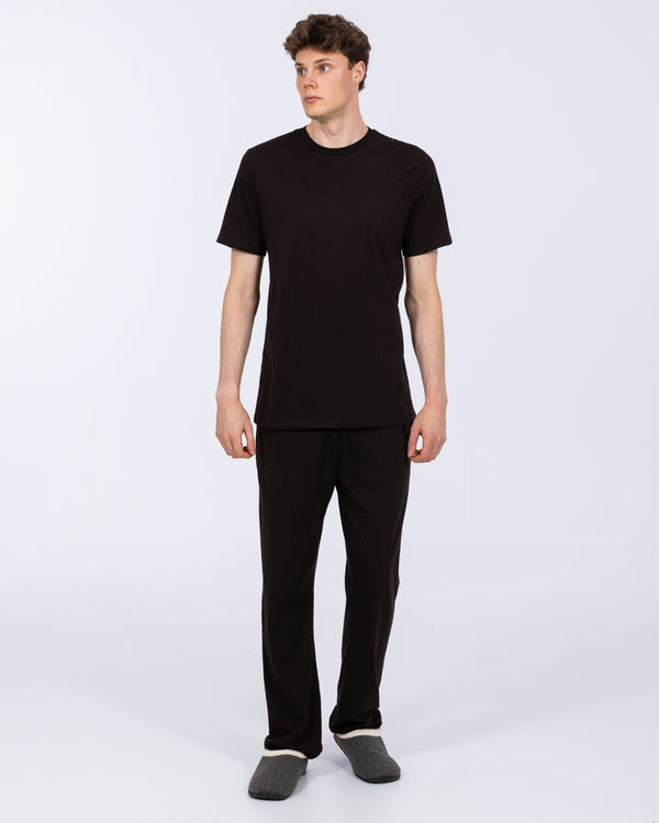 2t Talisman Tall Jersey Pyjama Bottoms (black)