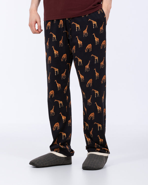 2t Talisman Tall Jersey Pyjama Bottoms (navy giraffe)