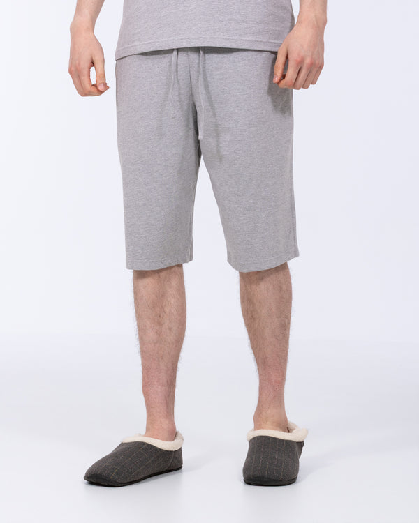 2t Talisman Tall Jersey Pyjama Shorts (heather grey)