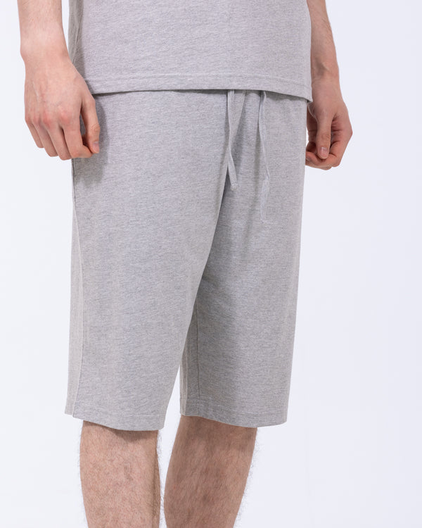 2t Talisman Tall Jersey Pyjama Shorts (heather grey)