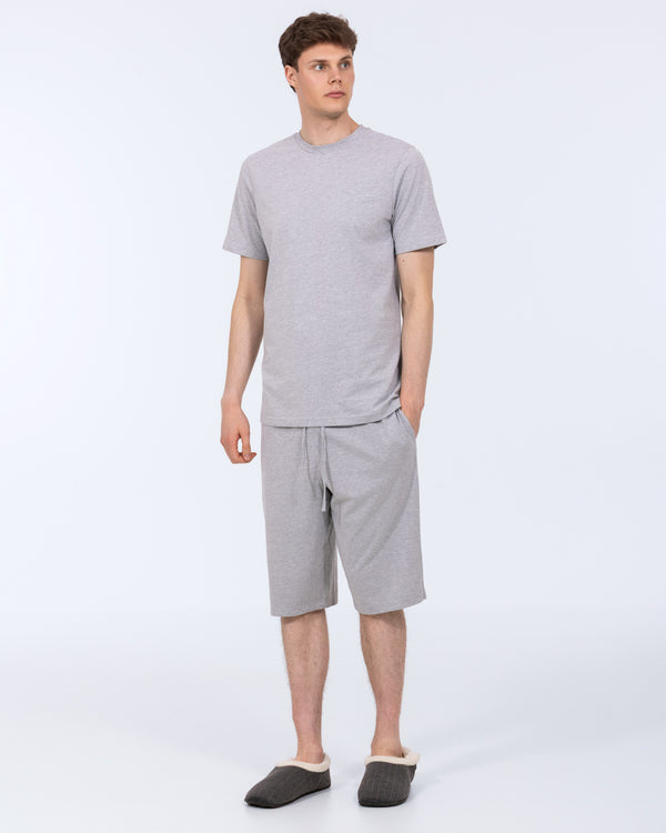 2t Talisman Tall Jersey Pyjama Shorts (heather grey)