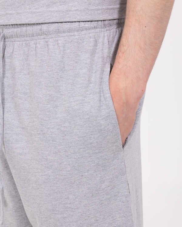 2t Talisman Tall Jersey Pyjama Shorts (heather grey)