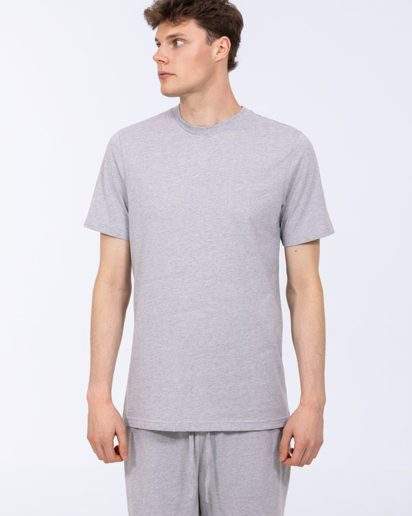 2t Talisman Tall Jersey Pyjama T-Shirt (heather grey)