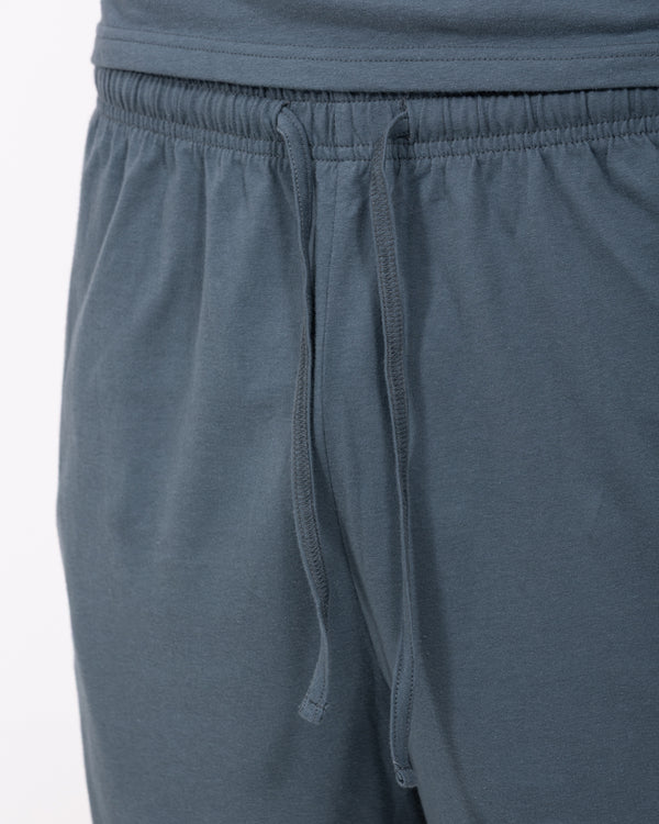 2t Talisman Tall Jersey Pyjama Shorts (petrol blue)