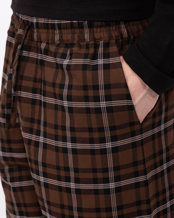 2t Thistle Tall Pyjama Set (brown check)