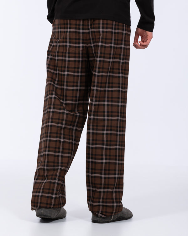 2t Thistle Tall Pyjama Set (brown check)