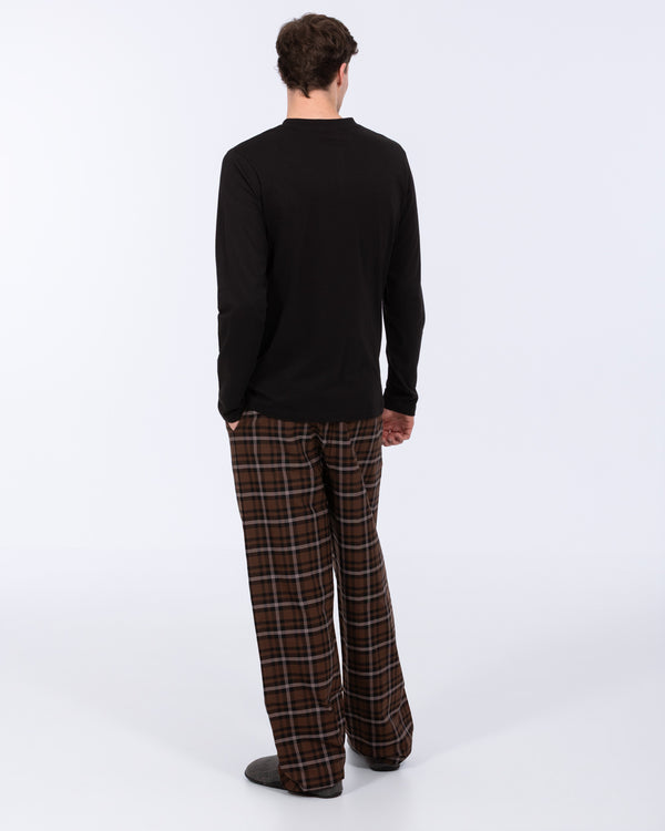 2t Thistle Tall Pyjama Set (brown check)