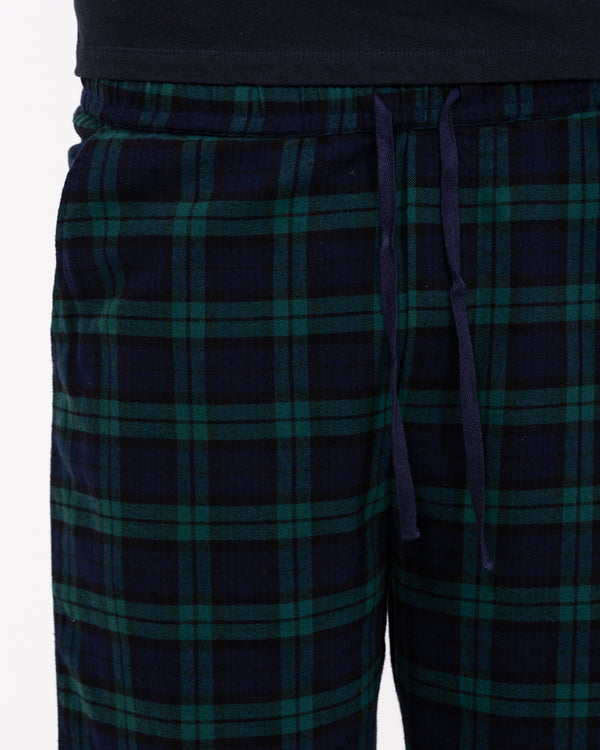2t Wren Tall Pyjama Bottoms (green check)