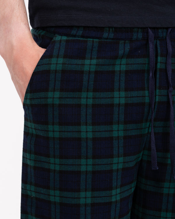 2t Wren Tall Pyjama Bottoms (green check)