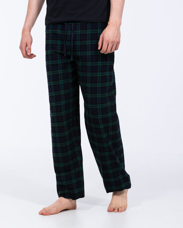 2t Wren Tall Pyjama Bottoms (green check)