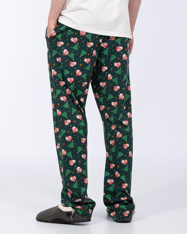 2t Mac Tall Jersey Christmas Pyjama Set (green pattern)