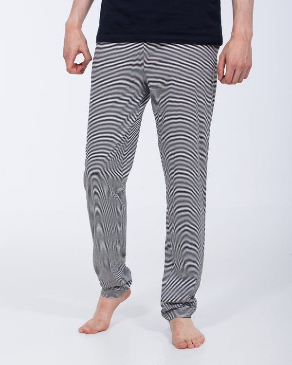 2t Jimmy Tall Mens Pyjama Set (navy stripe)