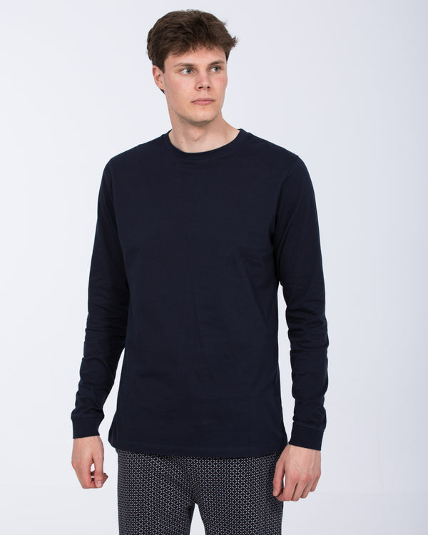 2t Ruben Tall Mens Pyjama Set (burgundy geometric)