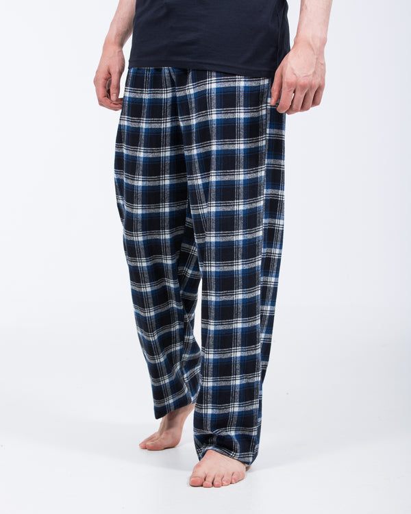 2t Wren Tall Pyjama Bottoms (blue check)