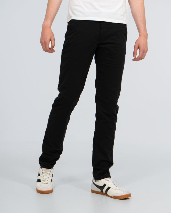 Redpoint Odessa Slim Fit Tall Thermal Chinos (black)