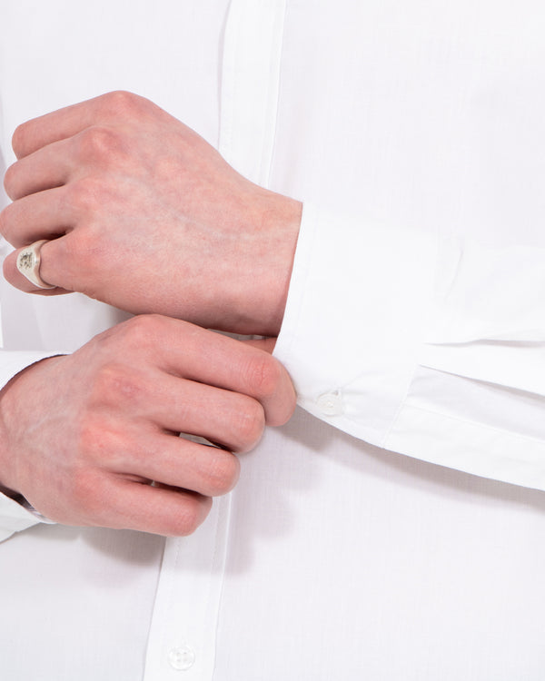 Essentalls Extra Tall Slim Fit Formal Shirt (white)