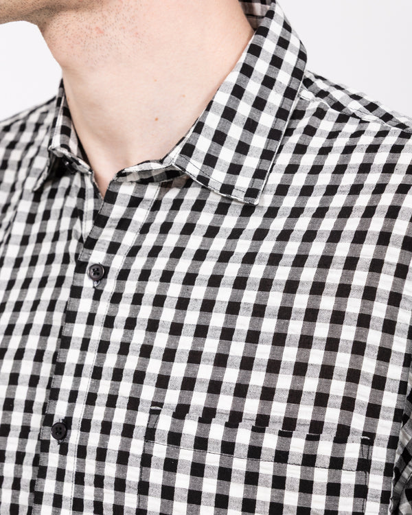 2t Mark Tall Relaxed Short Sleeve Shirt (black pattern)