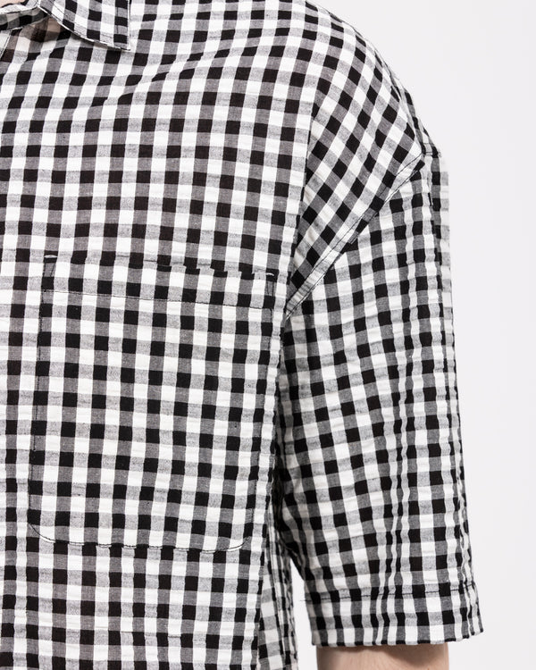 2t Mark Tall Relaxed Short Sleeve Shirt (black pattern)