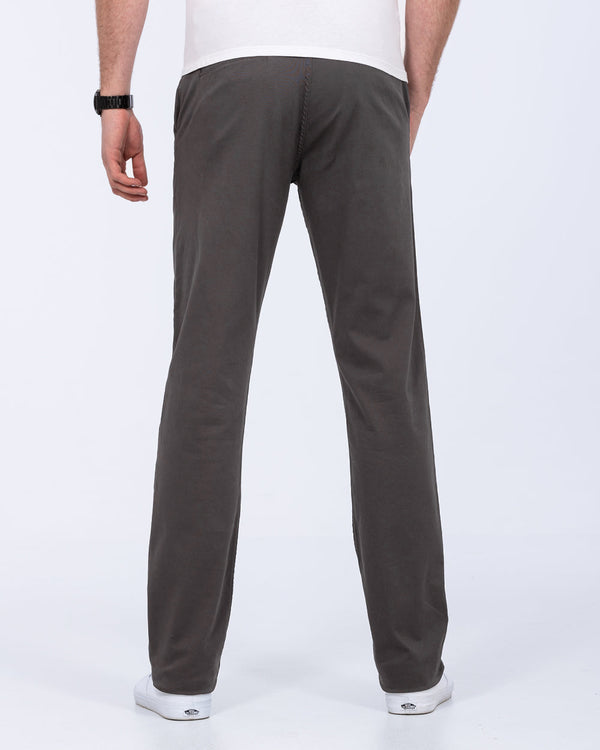 2t Marco Regular Fit Tall Chinos (mid grey)