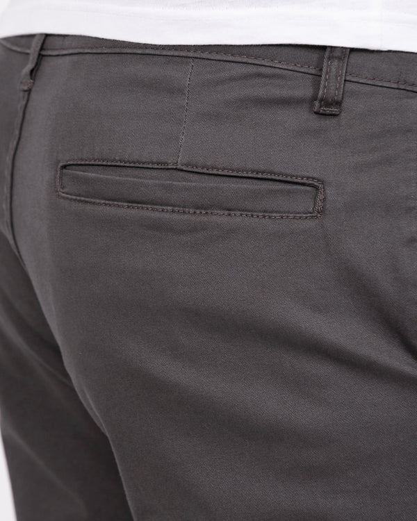 2t Marco Regular Fit Tall Chinos (mid grey)