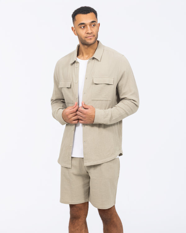 2t hoher Darius Pull On Short (Salbei)