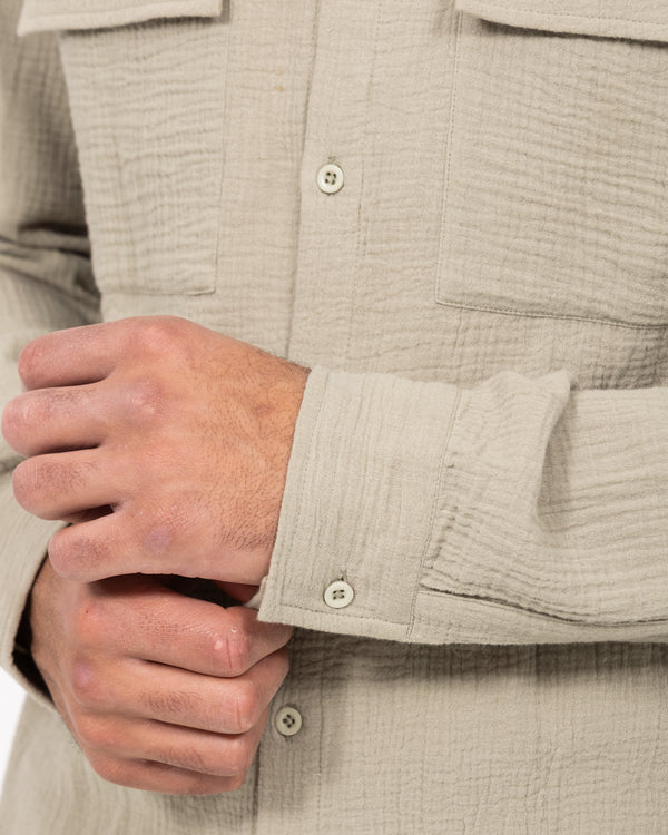 2t hoher Darius Langarmhemd (Salbei)