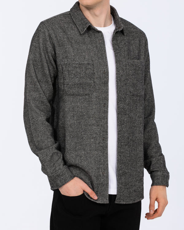 2t Cohen Tall Shacket (schwarzes Muster)