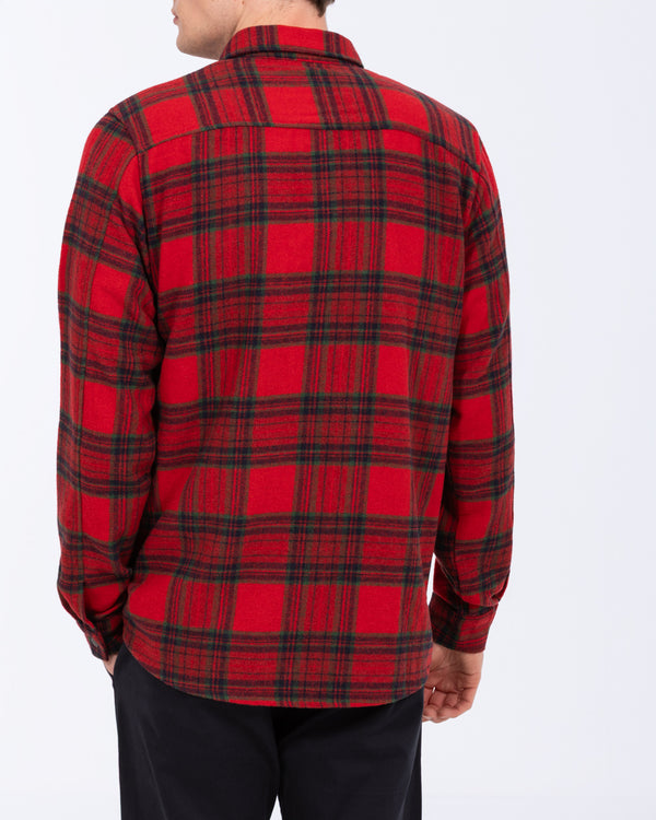 2t Cohen Tall Shacket (red check)