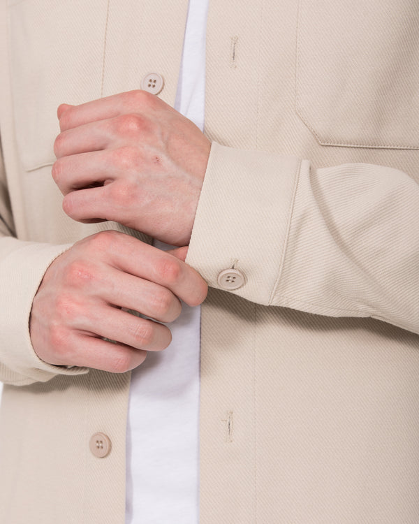 2t Enzo Tall Jersey Shacket (stone)