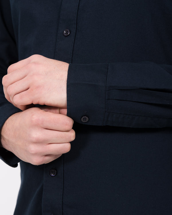 2t Logan Slim Fit Tall Oxford Shirt (navy)