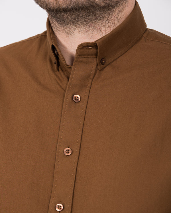 2t Logan Slim Fit Tall Oxford Shirt (tan)