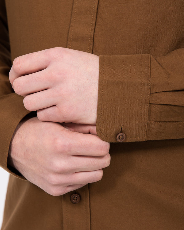 2t Logan Slim Fit Tall Oxford Shirt (tan)